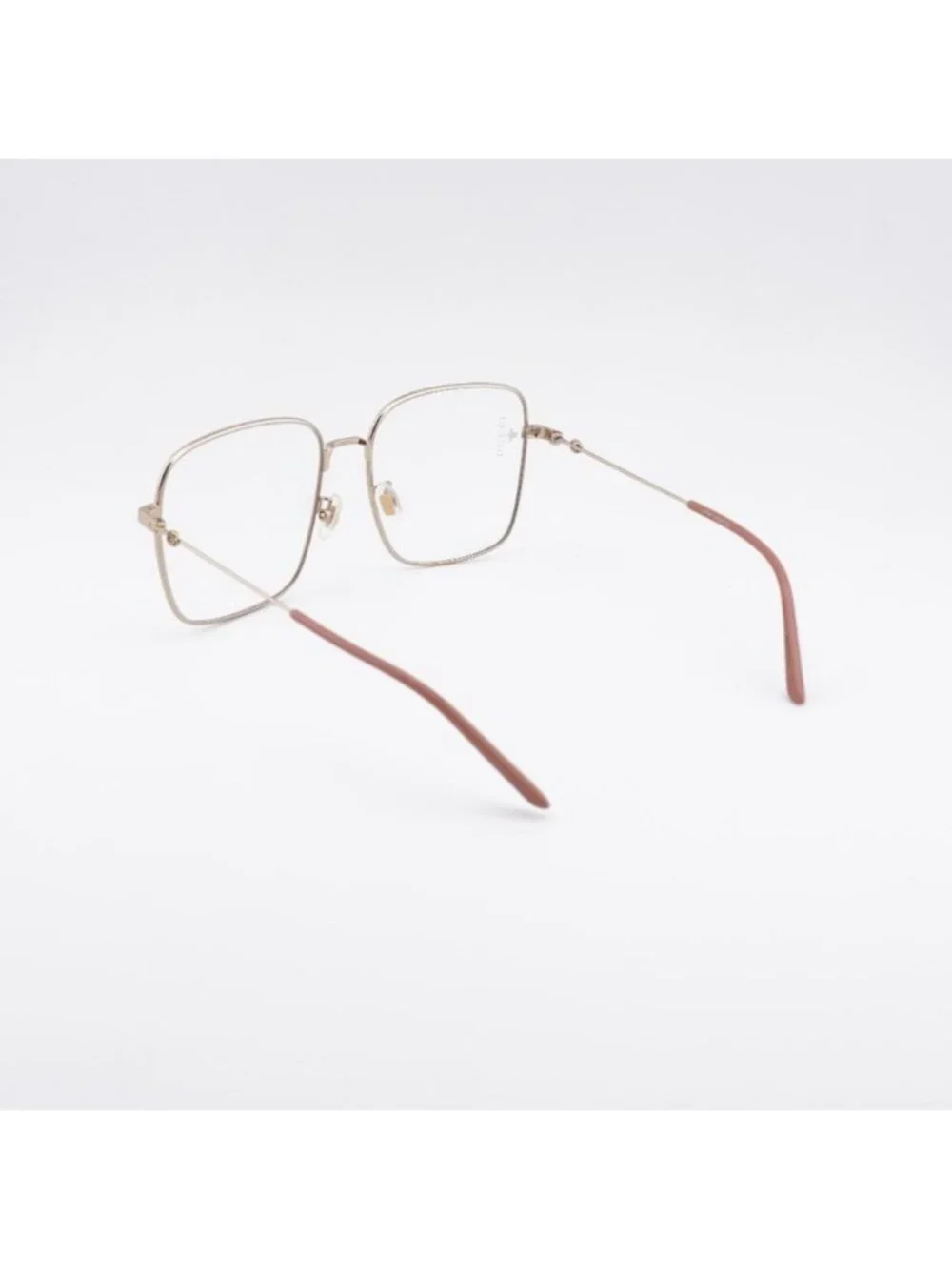 Gucci GG0445O 001 Eyeglasses Gold 56mm Square Frame